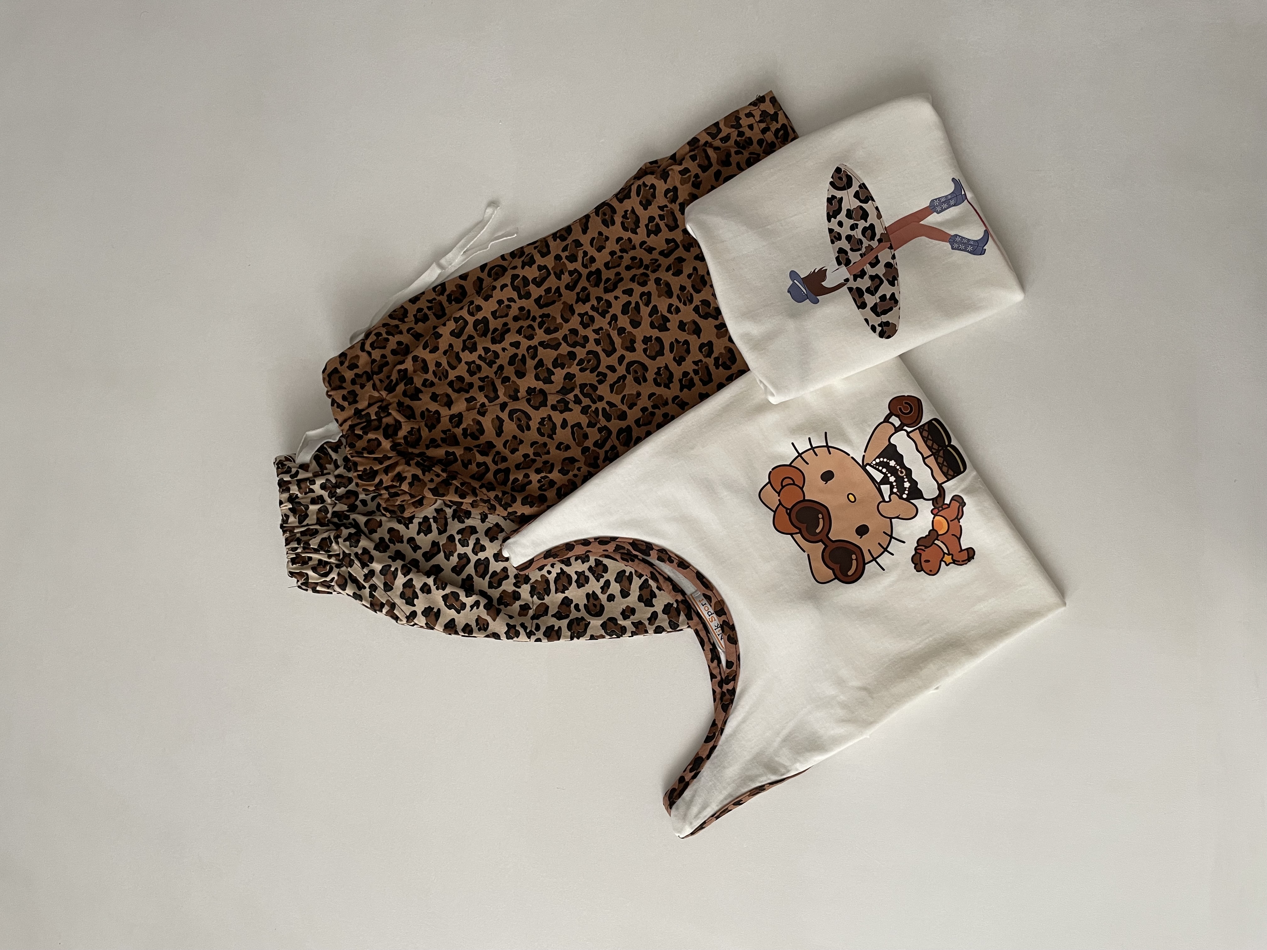 تاپ شورتک پلنگی